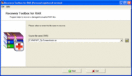 Recovery Toolbox for RAR screenshot